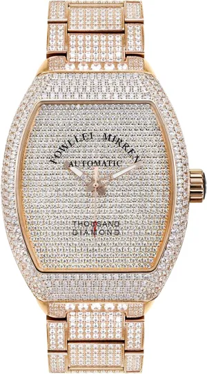 Diamond Wrist Watch for Men & Women - Mechanical Automatic Watch with Thousand Diamonds - Luxury Fashion Gift