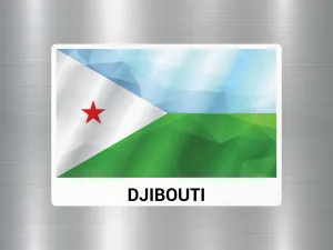 Djibouti Travel Sticker