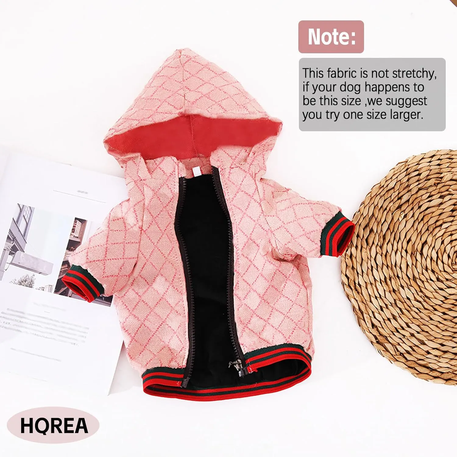 Dog Hoodie Luxury Dog Clothes Winter Puppy Jacket Classic Designer Pet Clothes Coat French Bulldog Teddy Pug