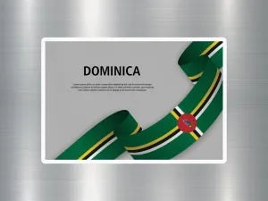 Dominica Travel Sticker