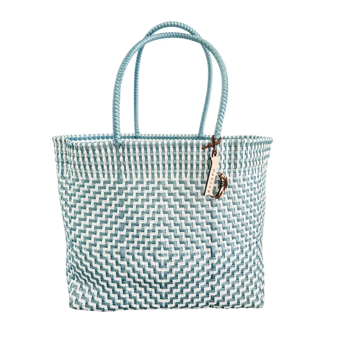 Dreamy Blue Handwoven Bag