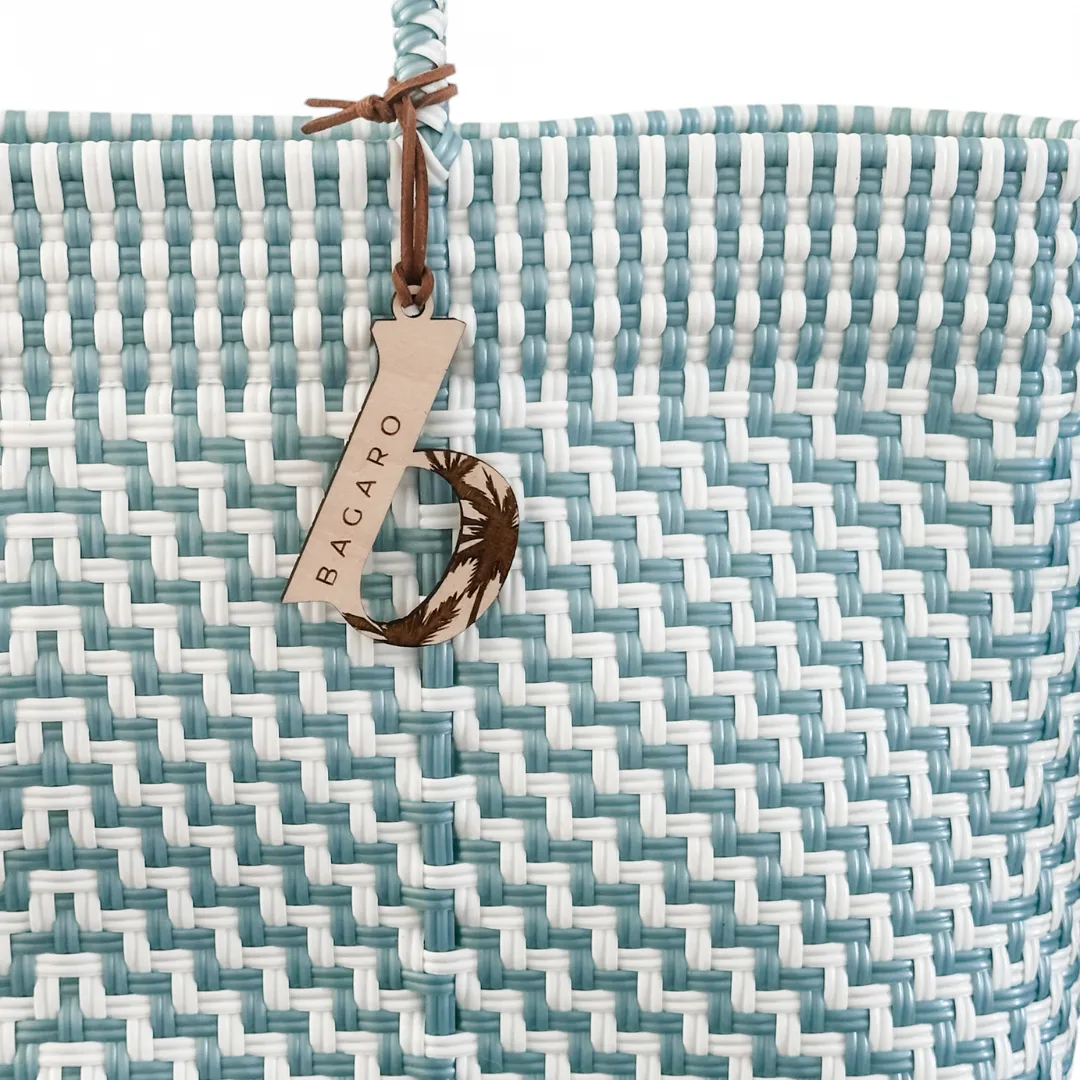 Dreamy Blue Handwoven Bag