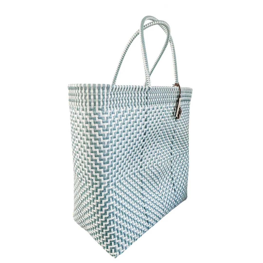 Dreamy Blue Handwoven Bag