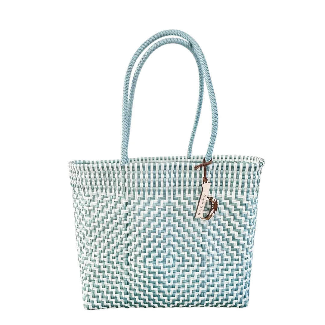 Dreamy Blue Handwoven Bag