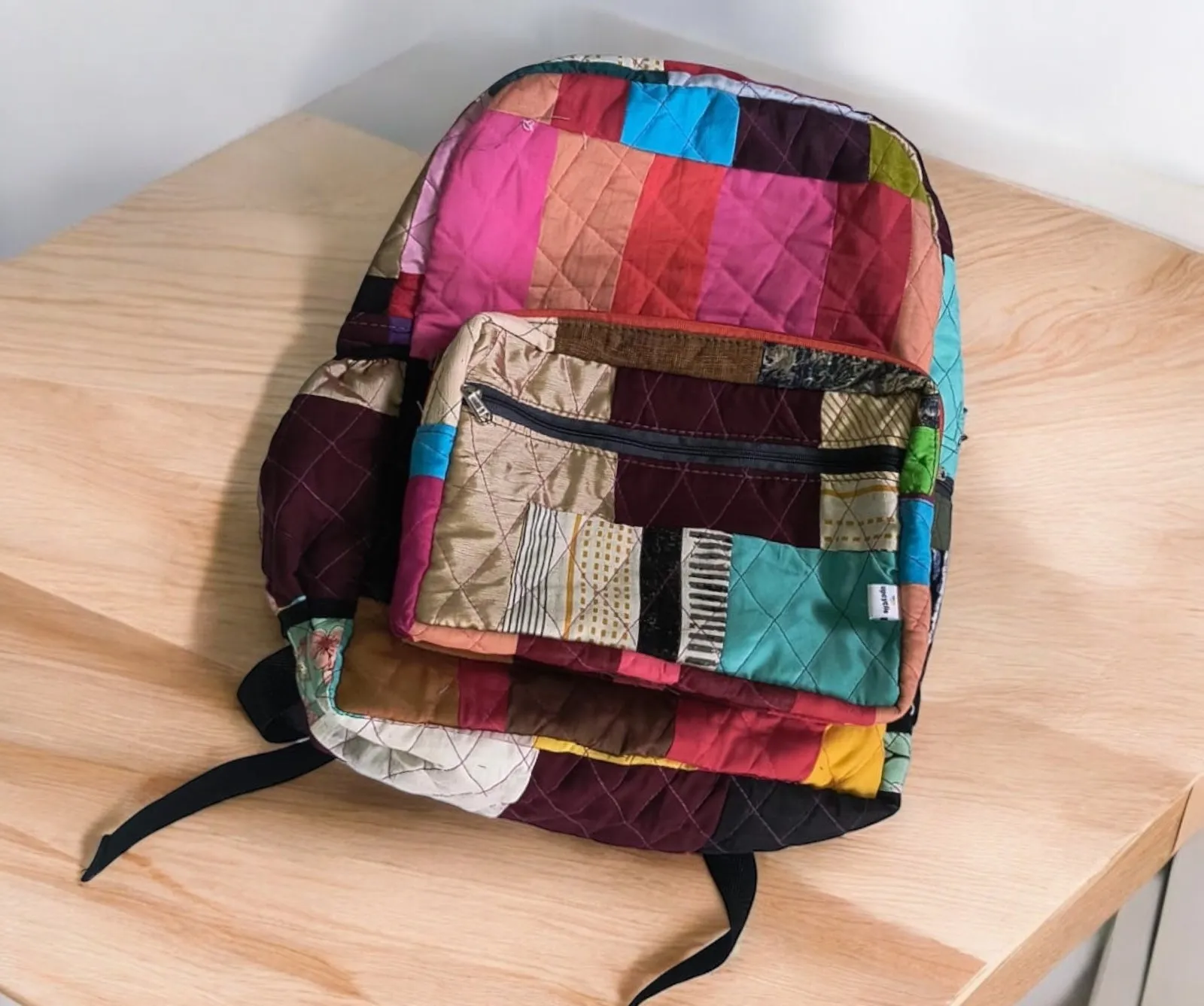 Eco-friendly and Stylish Backpacks: Bright Indian Prints- Your Travel Companion