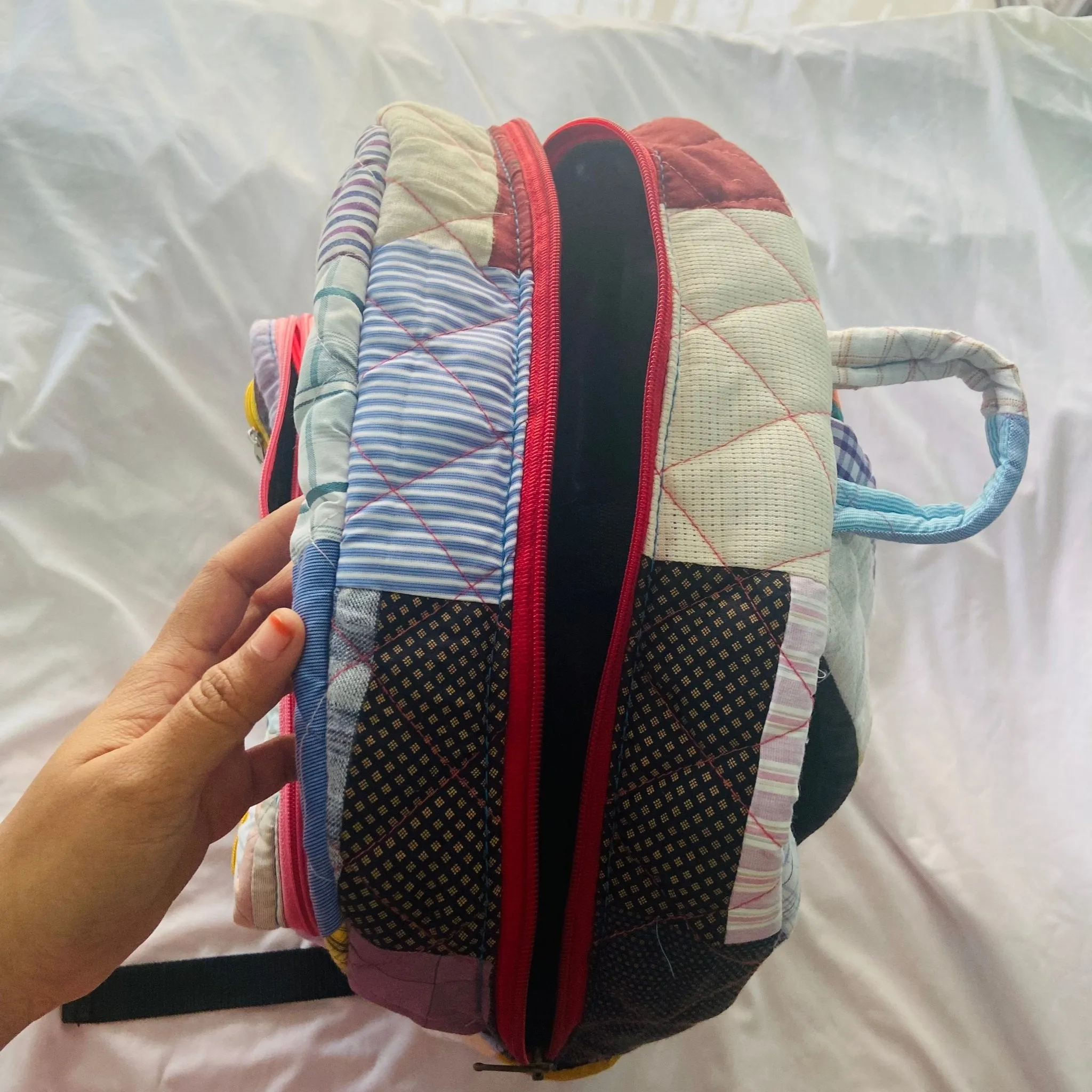 Eco-friendly and Stylish Backpacks: Plaids, Stripes and Solids- Your Travel Companion