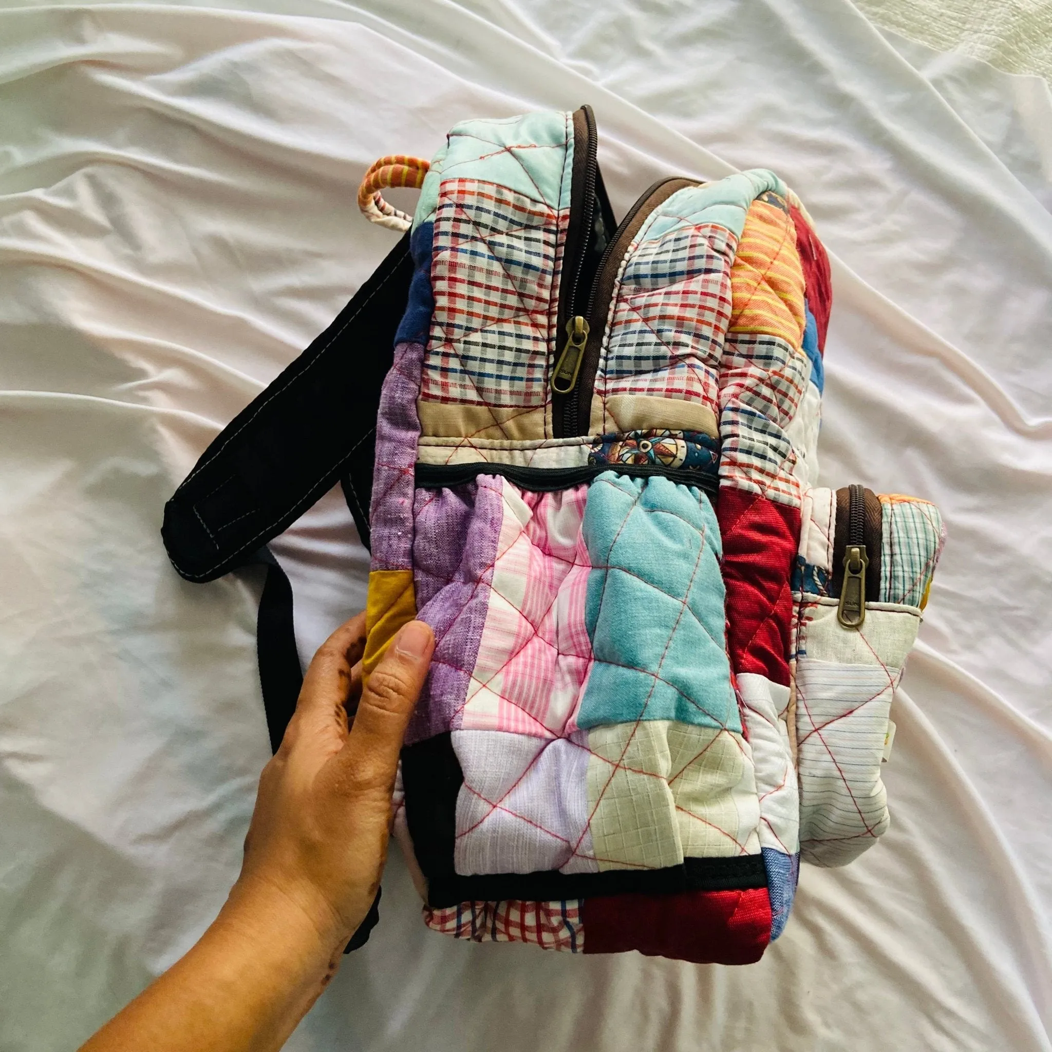 Eco-friendly and Stylish Backpacks: Plaids, Stripes and Solids- Your Travel Companion