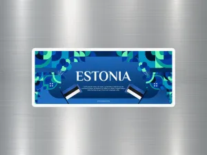 Estonia Travel Sticker
