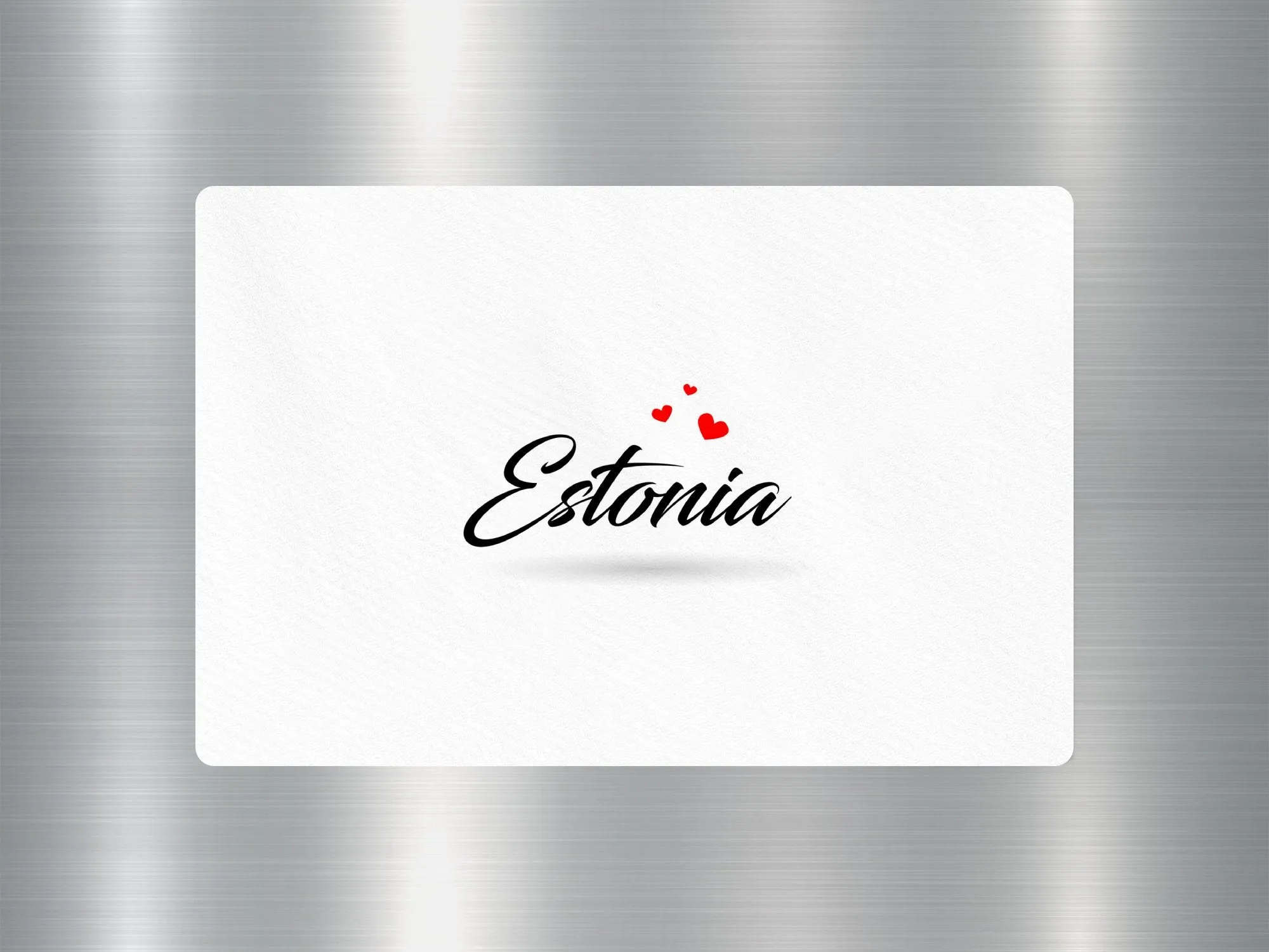 Estonia Travel Sticker