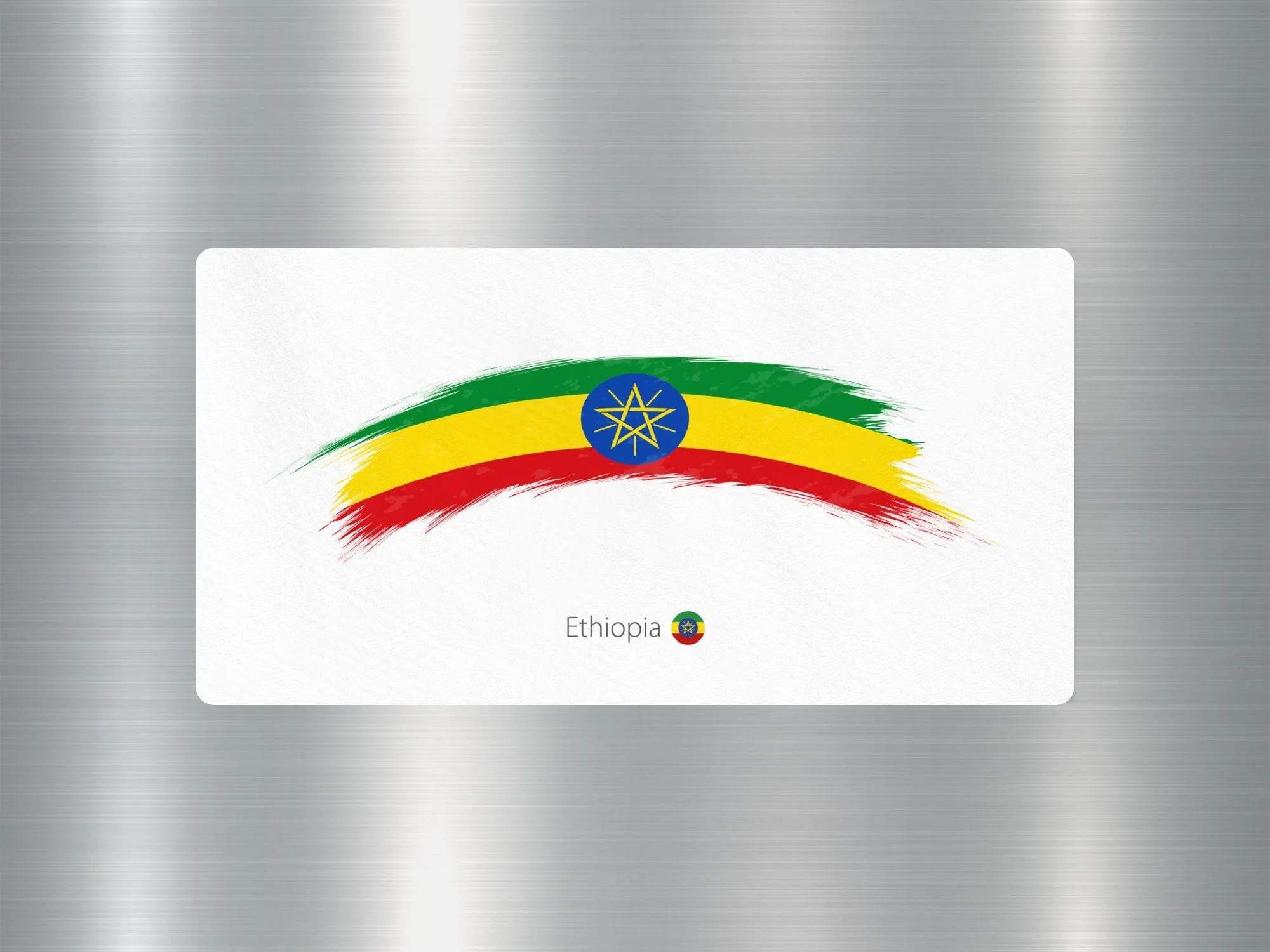 Ethiopia Travel Sticker