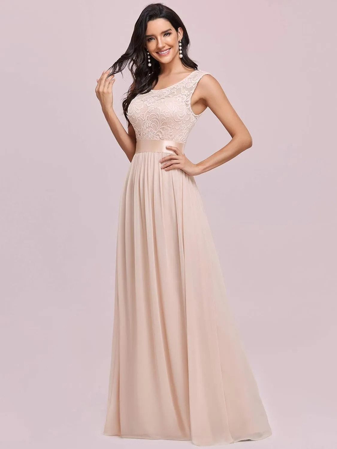 Ever-Pretty Women's Women's Ruched Empire Wasit Bridesmaid Dresses 0646