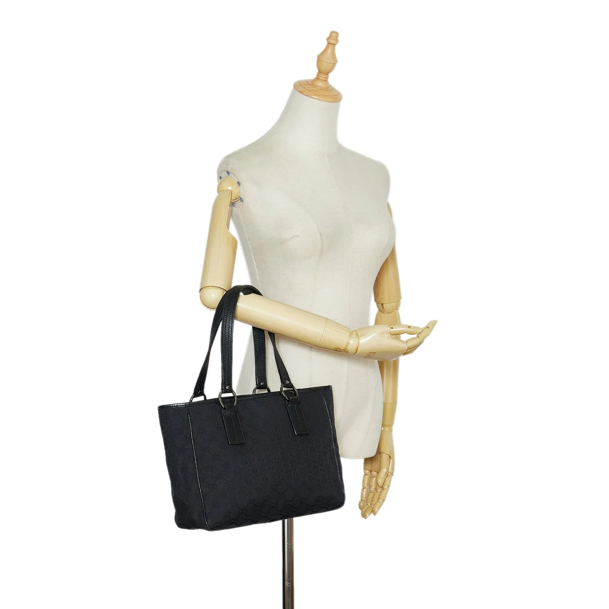 Exclusive choices Canvas (SHG-6iyzpI) GG Handbag Gucci Large assortment