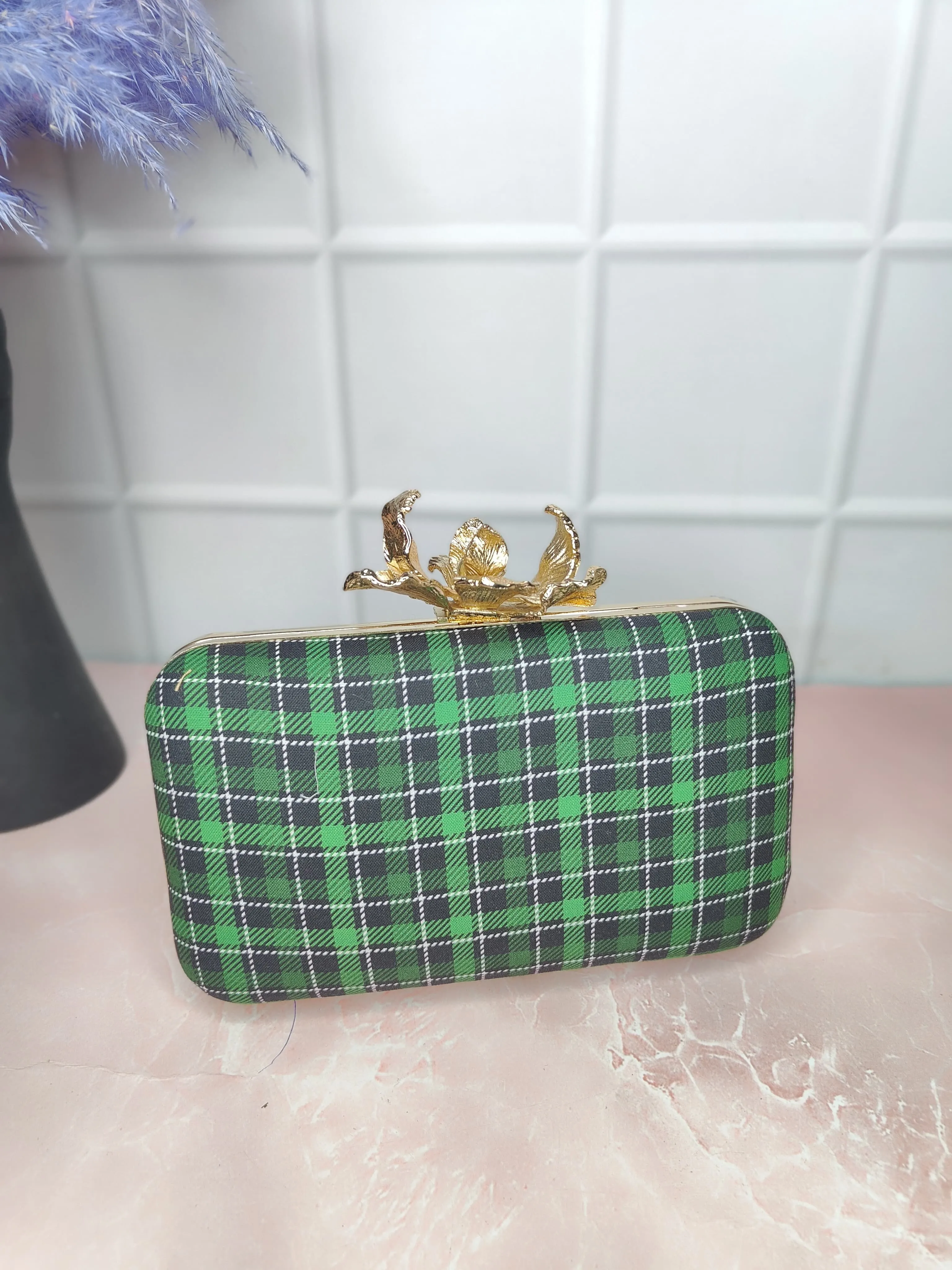 Fabric Clutch