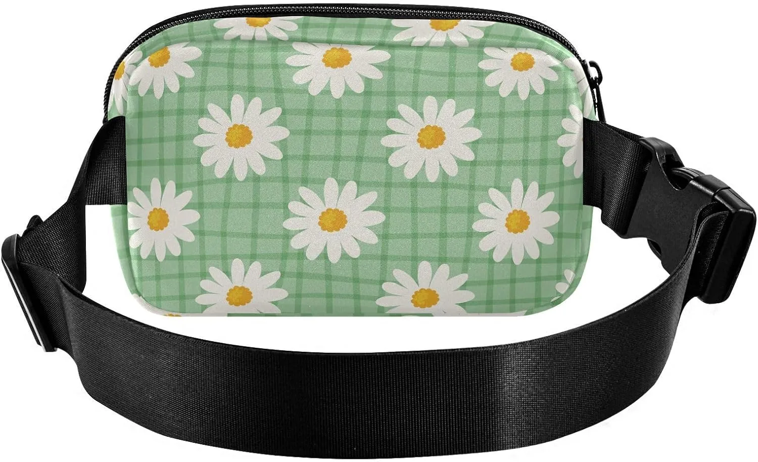 Fanny Pack for Men Women Crossbody Bag Belt Bag Nylon Waterproof Fashion Waist Packs Running Hiking Sports Bags Travel Side Bag Daisy