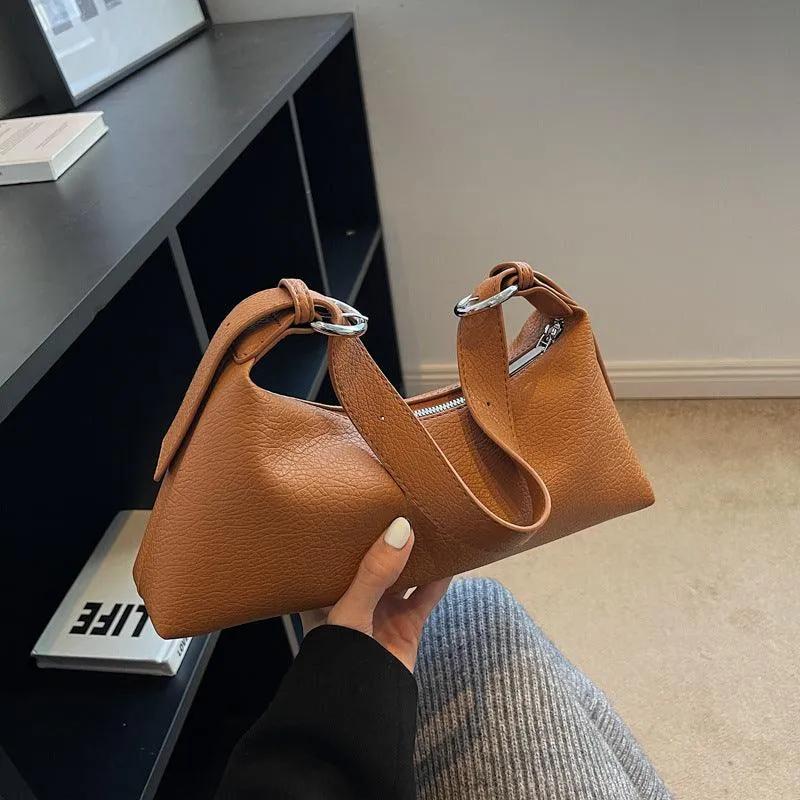 Fashionable And Versatile French One Shoulder Diagonal Bag