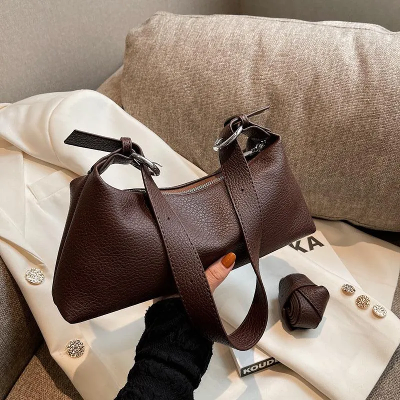 Fashionable And Versatile French One Shoulder Diagonal Bag