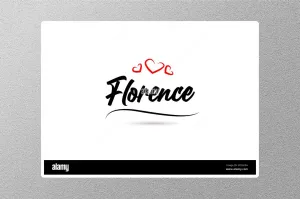 Florence Travel Sticker