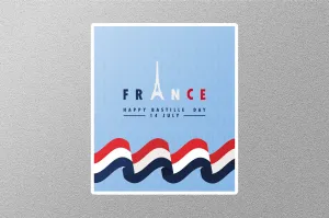 France Travel Sticker