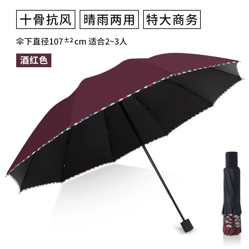 Fully Automatic Folding Umbrella – Compact & Durable Design