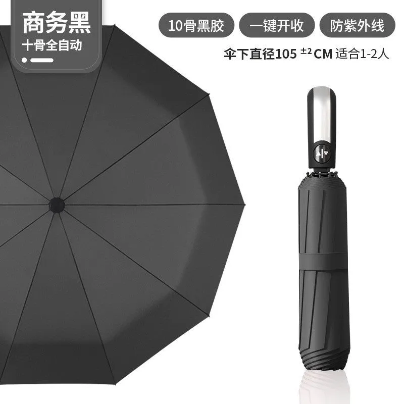 Fully Automatic Folding Umbrella – Compact & Durable Design