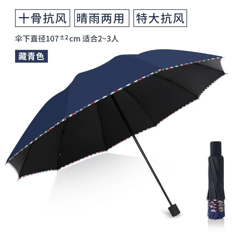 Fully Automatic Folding Umbrella – Compact & Durable Design