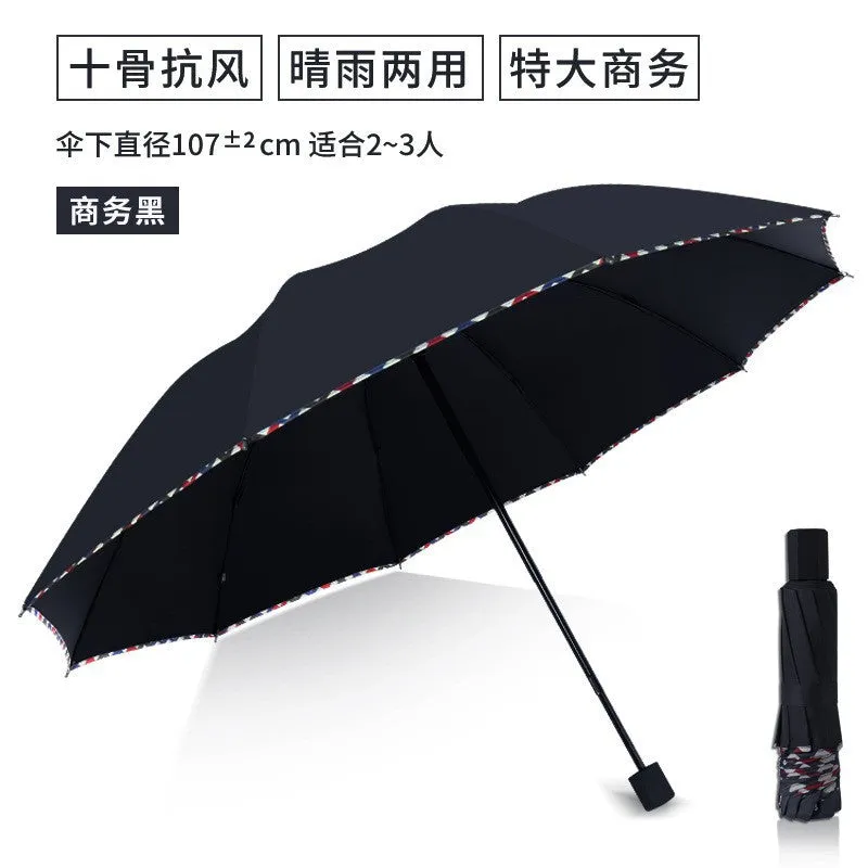 Fully Automatic Folding Umbrella – Compact & Durable Design