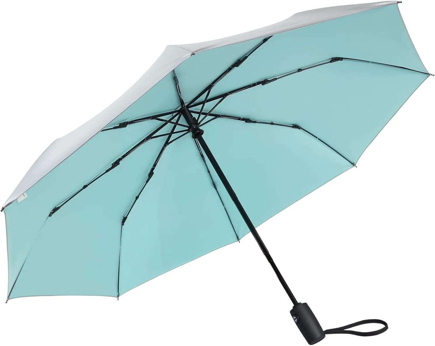 G4Free UPF 50  UV Protection Large Travel Umbrella 42/46 Inch Auto Open Close Windproof Sun Blocking Umbrella