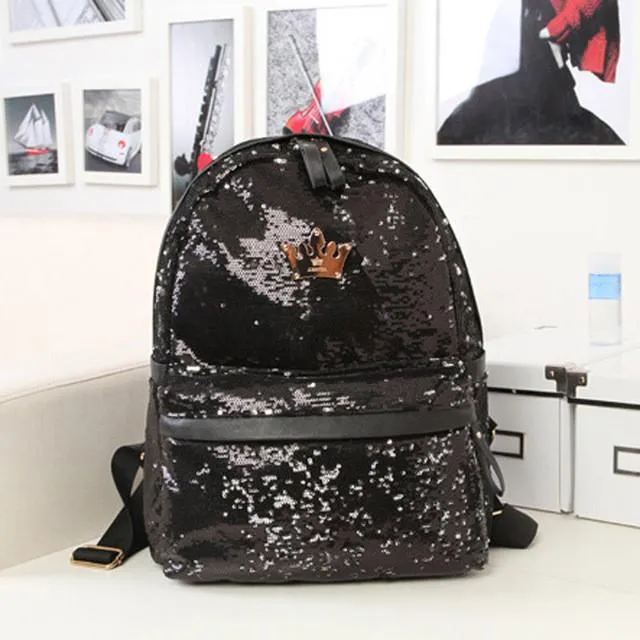 Glitter Backpack for Tweens