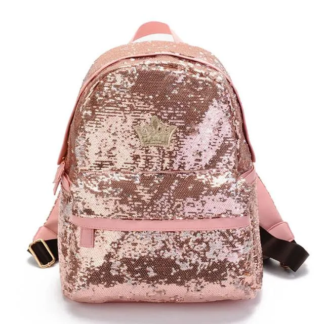 Glitter Backpack for Tweens