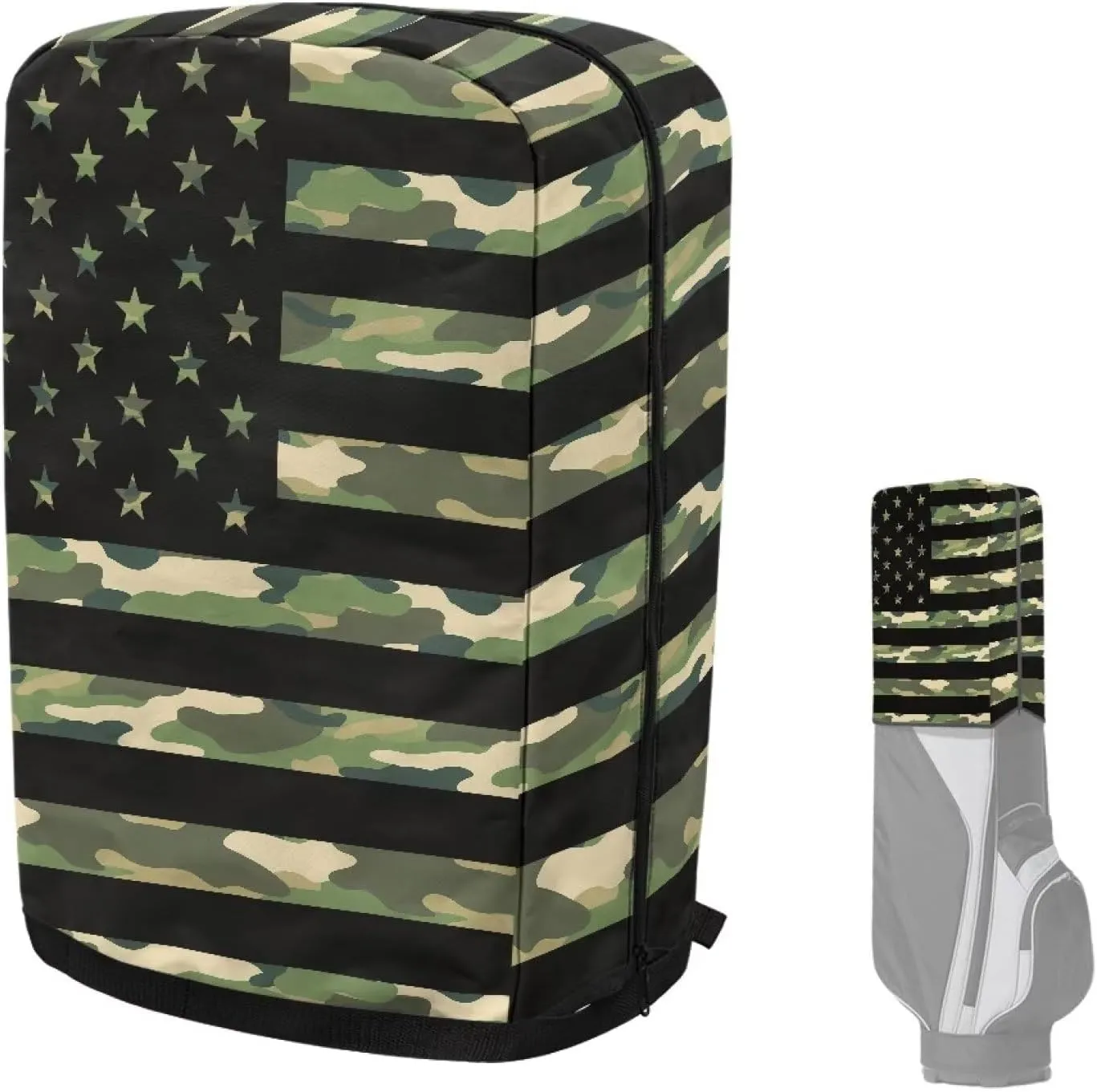 Golf Bag Cover Dustproof Golf Bag Hood Cover Universal Golf Club Bag Accessories Club Protector with Zipper