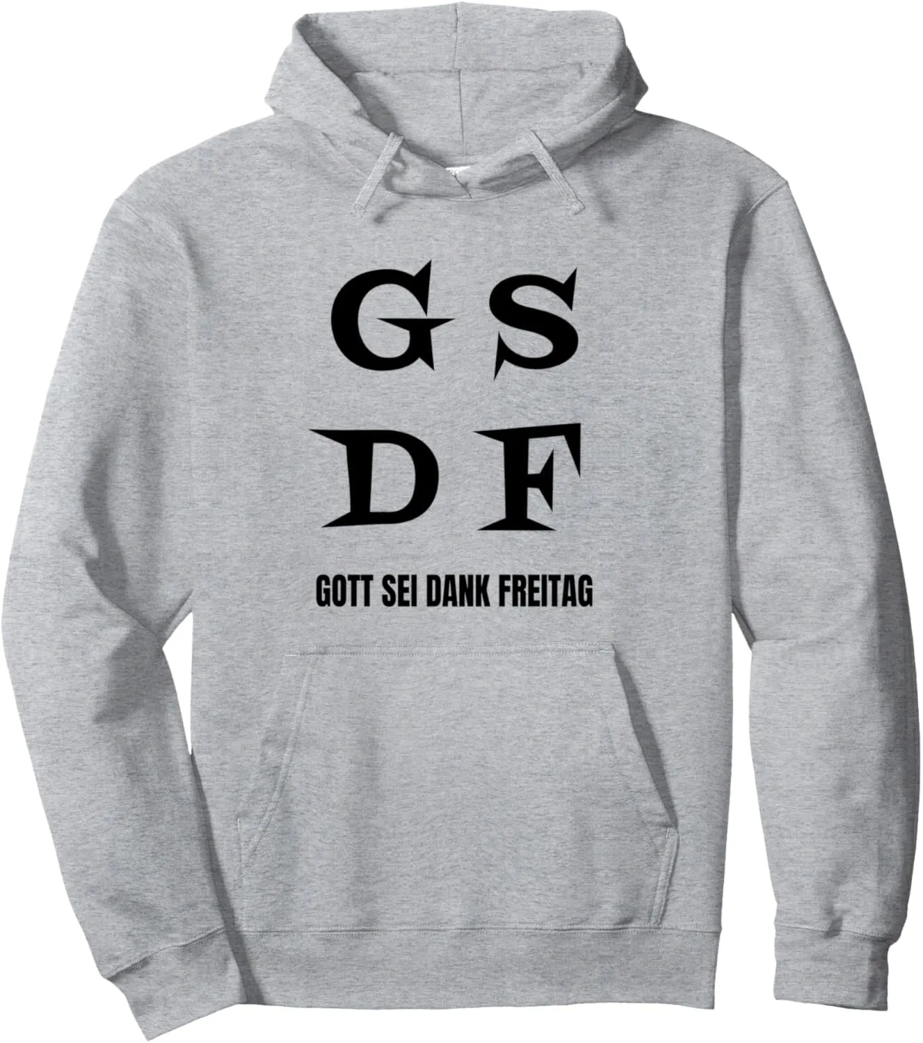 GSDF Gott Sei Dank Freitag Friday Weekday Weekend Pullover Hoodie