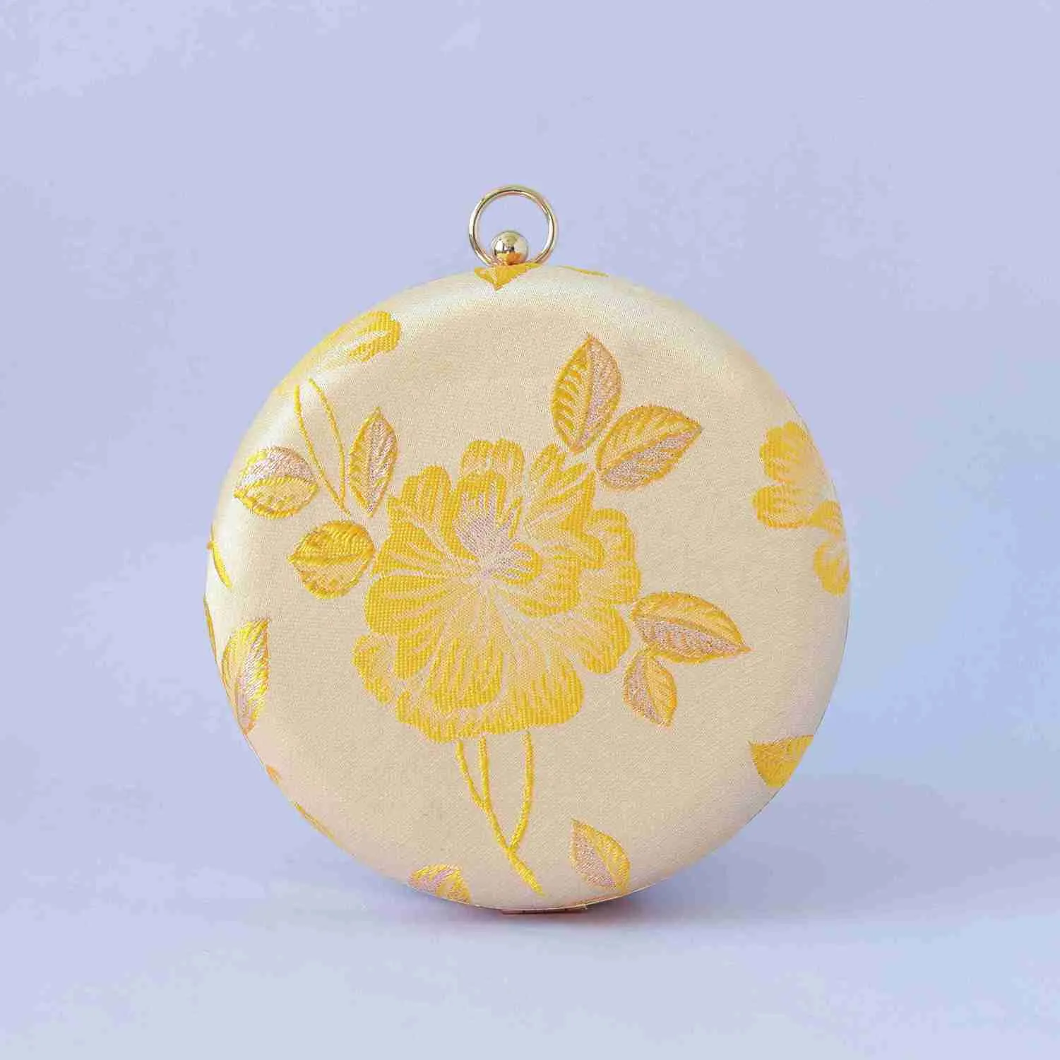 Gulab Silk Brocade Clutch