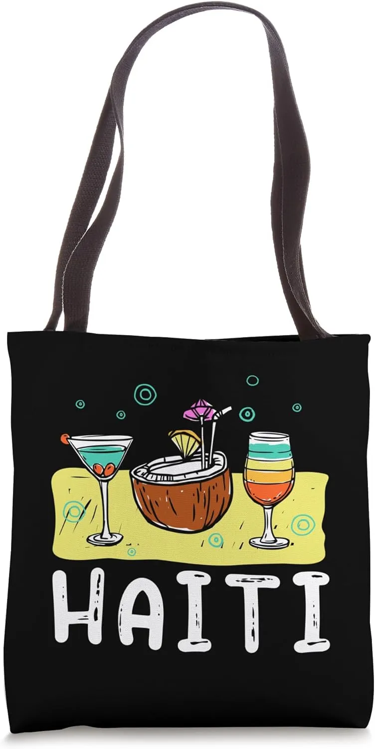 Haiti Vacation Travel Tote Bag