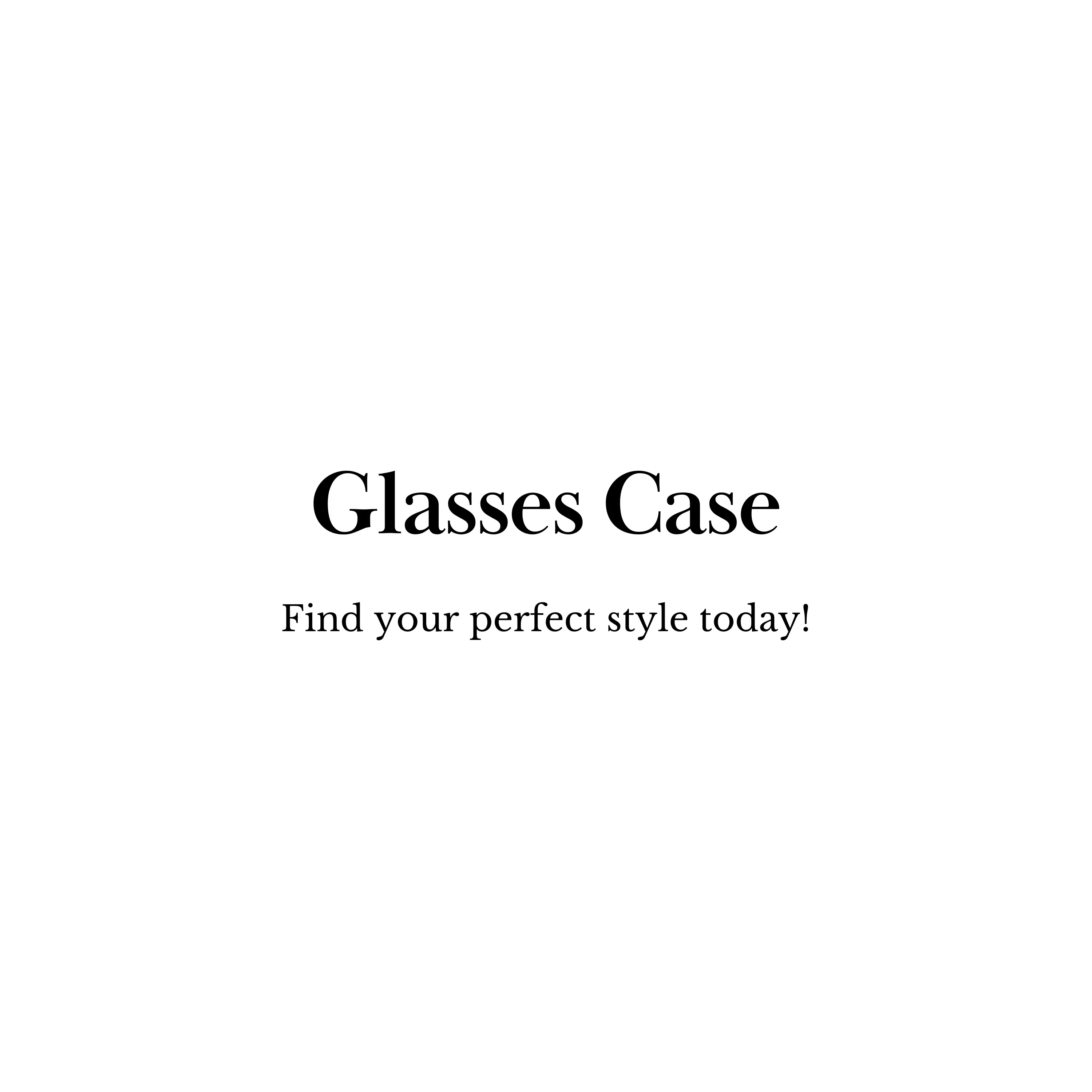 Handmade Leather Hard Shell Glasses Case for Stylish Eyewear Protection