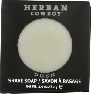 Herban Cowboy Dusk Shave Soap - Mens Shave Soap - Bar - 5 Pack - Coconut Scent - Men's Adult Shaving Agent