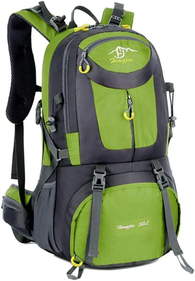 Hiking Backpack Waterproof Travel Fishing Climbing Camping 50L Hiking Daypack Trekking Bag Outdoor Adventure Sports