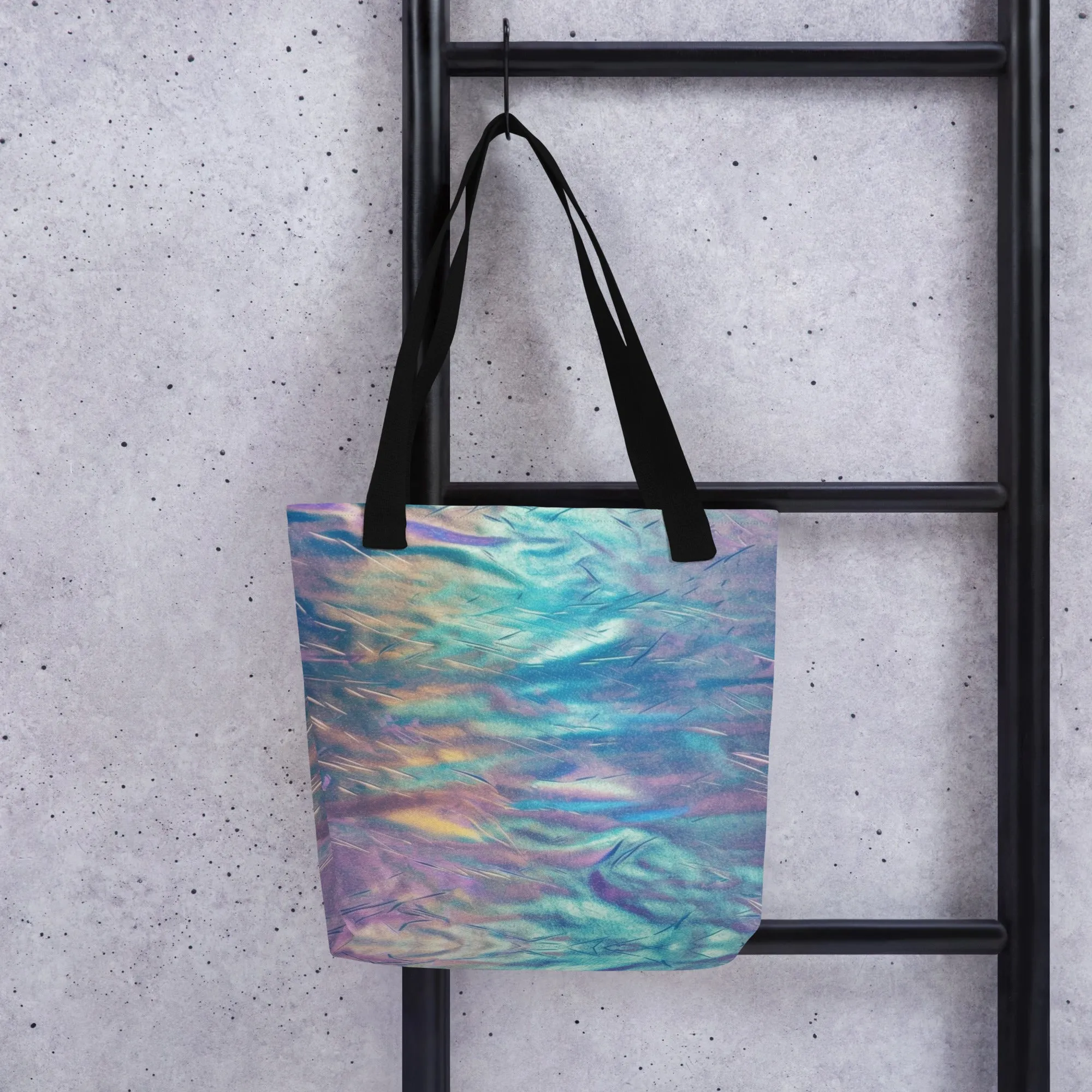Holographic Impressions All Over Print Tote Bag