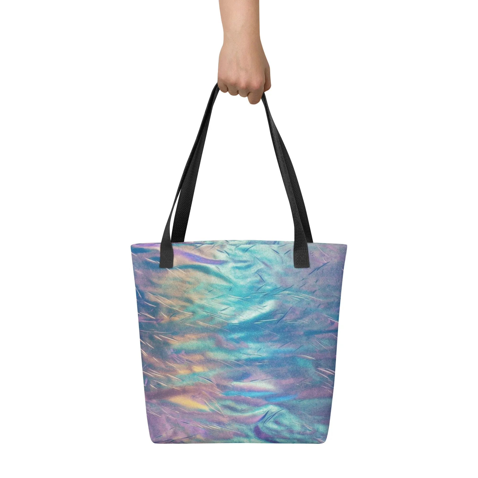 Holographic Impressions All Over Print Tote Bag