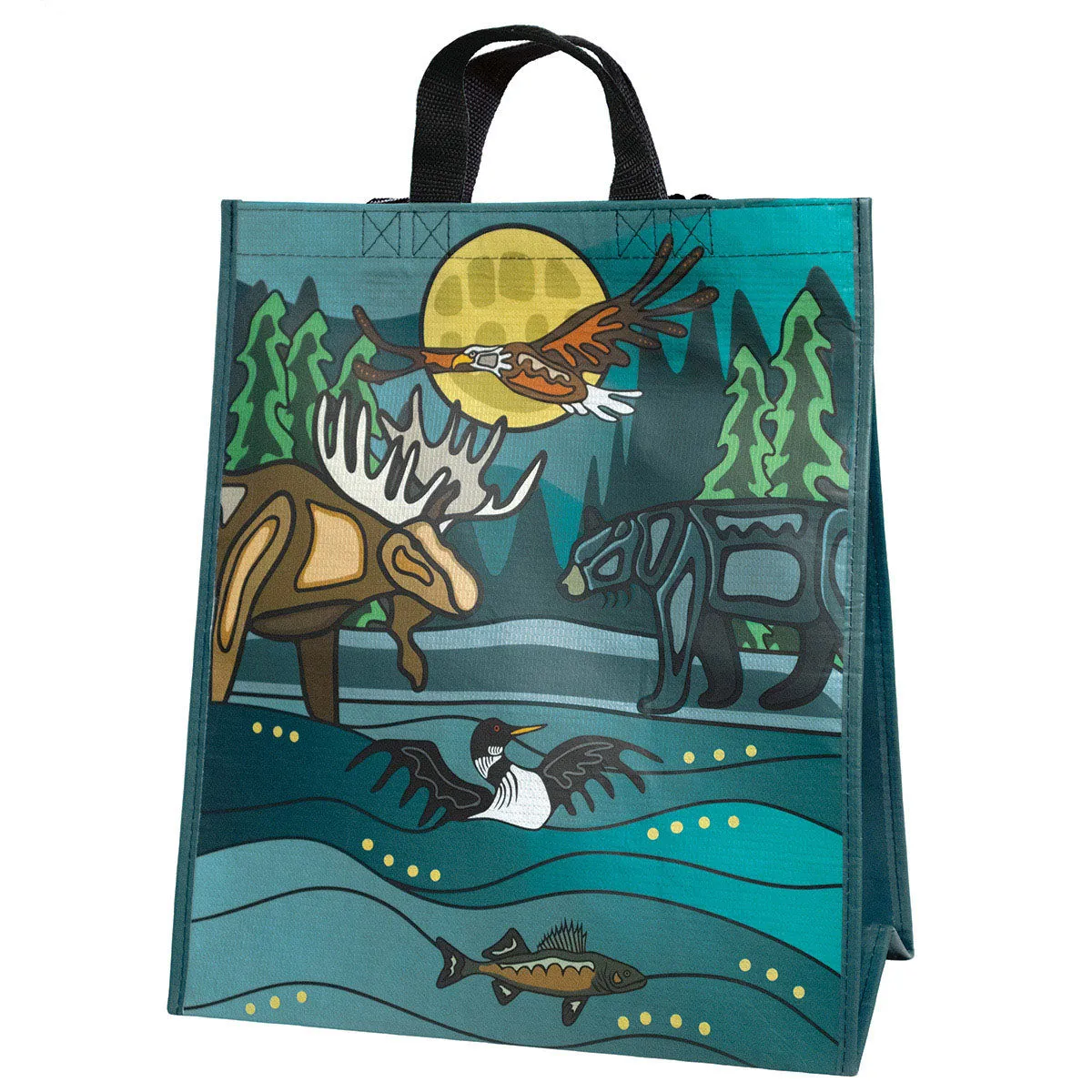 Indigenous Art Eco Bag - Large