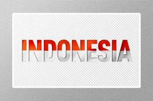 Indonesia Travel Sticker