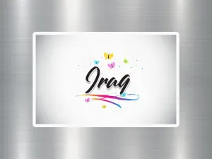Iraq Travel Sticker