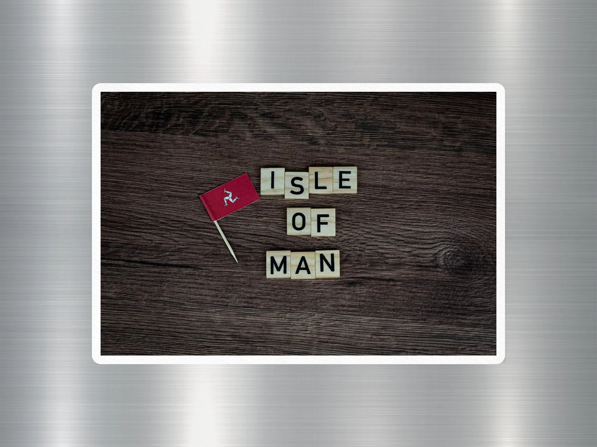 Isle Of Man Travel Sticker