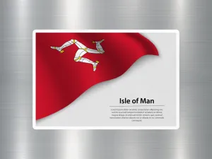 Isle Of Man Travel Sticker