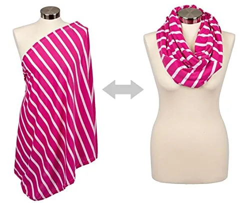 Itzy Ritzy Nursing Happens Infinity Breastfeeding Scarf