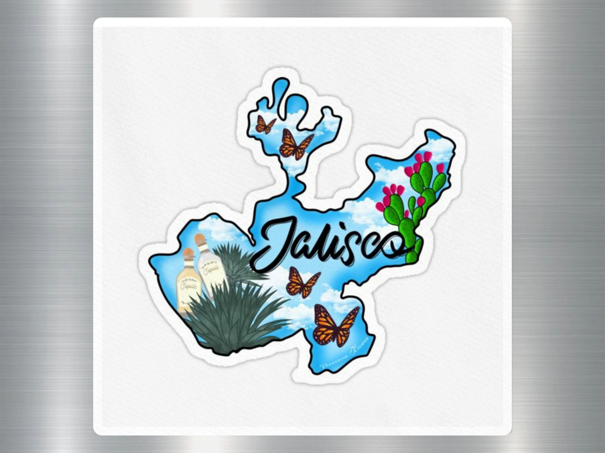 Jalisco Travel Sticker