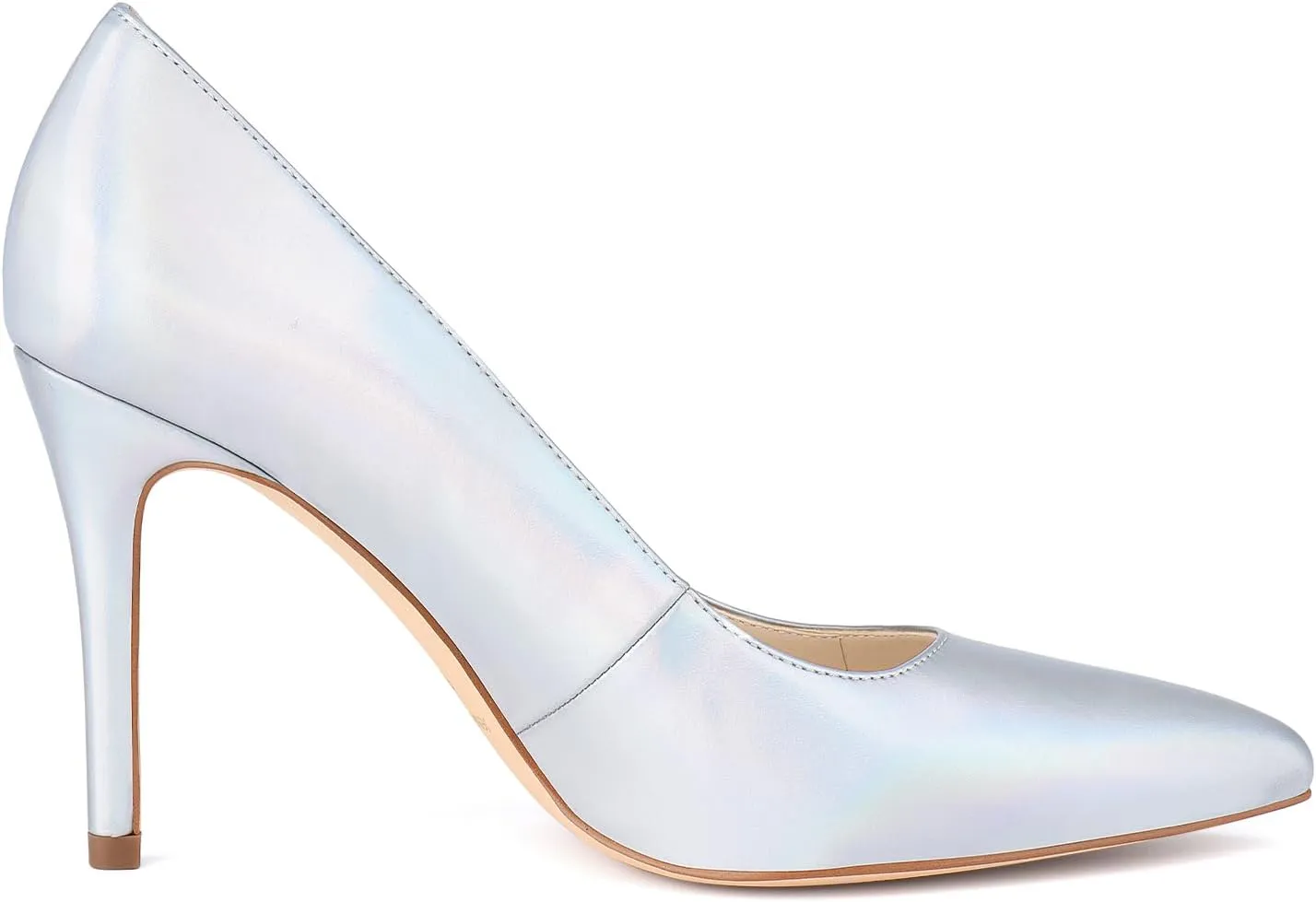 JENN ARDOR Women's High Heels Closed Pointed Toe Stiletto Classic Office Dress Bridal Wedding Pumps Sexy Prom Shoes