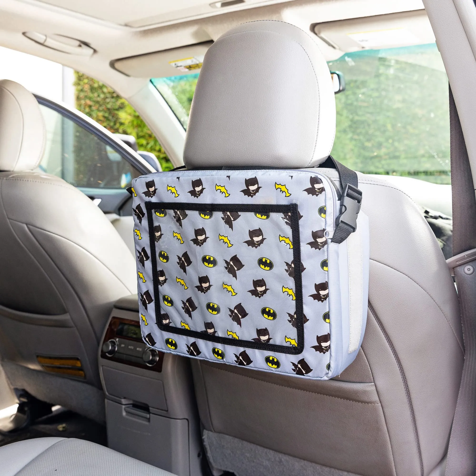 J.L Childress 3-in-1 Travel Tray & iPad Tablet Holder, Car Seat Lap Tray for Toddlers & Kids