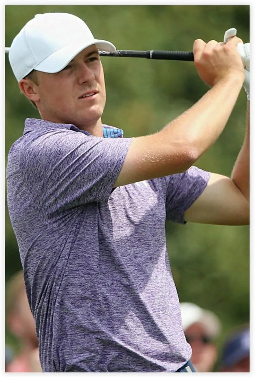 Jordan Spieth Golf Poster65 Canvas Poster Wall Art Decor Print Picture Paintings for Living Room Bedroom Decoration Unframe:20x30inch(50x75cm)