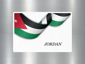 Jordan Travel Sticker