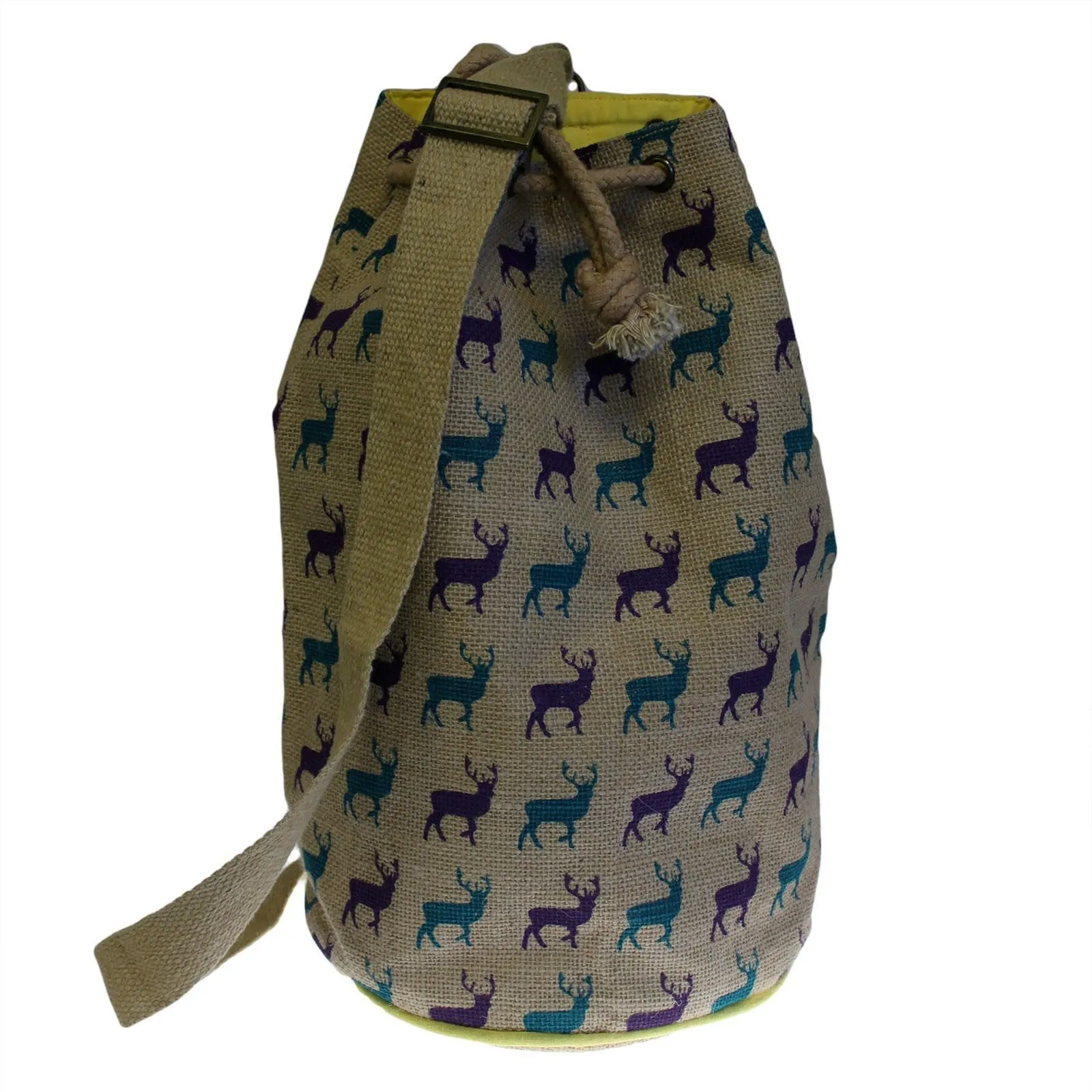Jute Bag Stylish design Stag - Trusted by customers Duffle